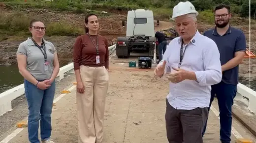 Recuperação da ponte entre Cotiporã e Bento Gonçalves avança com reforços estruturais - Studio TV