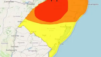 Rio Grande do Sul entra em alerta vermelho para tempestades e terá feriadão com risco de ciclone - Studio TV
