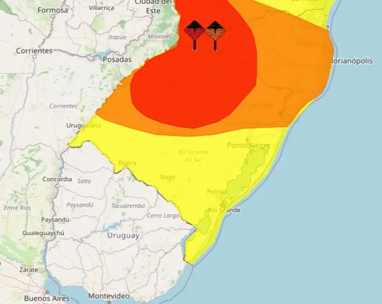 Rio Grande do Sul entra em alerta vermelho para tempestades e terá feriadão com risco de ciclone - Studio TV