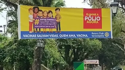 Rotary Club de Veranópolis intensifica campanha de conscientização sobre a prevenção da poliomielite - Studio TV