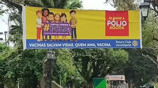 Rotary Club de Veranópolis intensifica campanha de conscientização sobre a prevenção da poliomielite - Studio TV
