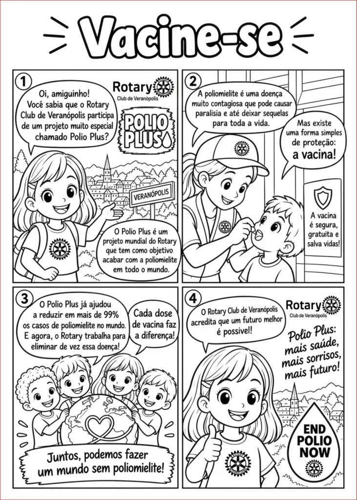 Rotary Club de Veranópolis intensifica campanha de conscientização sobre a prevenção da poliomielite - Studio TV