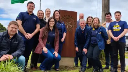 Rotary de Veranópolis apresenta doações e projetos em visita do governador rotário - Studio TV