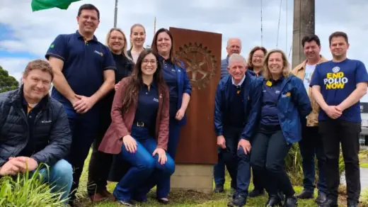 Rotary de Veranópolis apresenta doações e projetos em visita do governador rotário - Studio TV