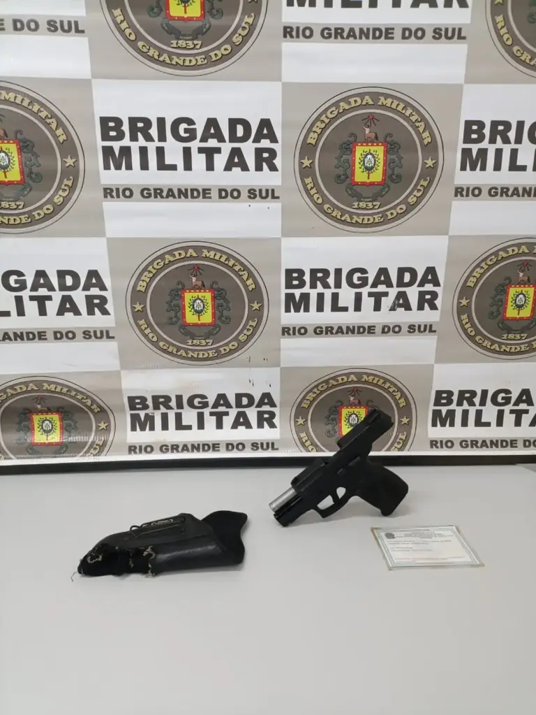 Brigada Militar prende homem e apreende pistola na região Nordeste do RS - Studio TV