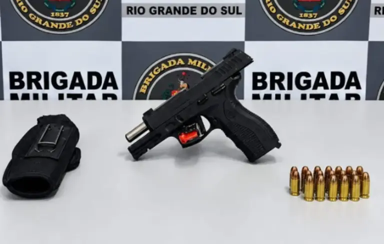 Homem é preso por porte ilegal de arma de fogo em Caxias do Sul - Studio TV