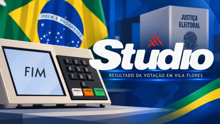 Flávio Bolsonaro e Zucco lideram votação em Vila Flores; veja os números da eleição - Studio TV