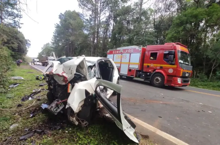 Sobe para três o número de mortos em grave acidente na ERS-135, no Norte do RS - Studio TV