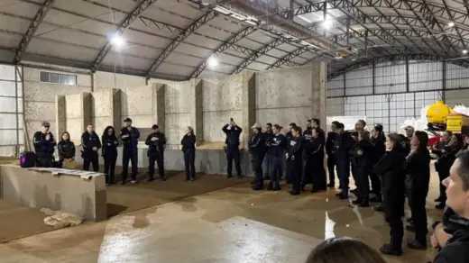 Operação contra grupos criminosos na Região Central do RS mobiliza 126 policiais e resulta em prisões - Studio TV