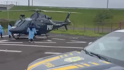 PRF realiza transporte aéreo de paciente em estado grave entre Passo Fundo e Porto Alegre - Studio TV