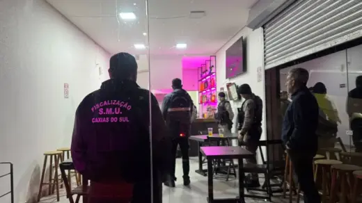 Fiscalização noturna em Caxias do Sul identifica três estabelecimentos sem alvará de funcionamento - Studio TV