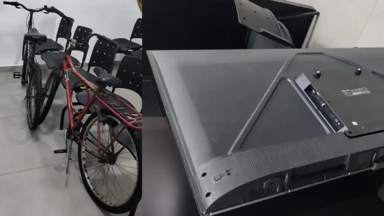 Televisão e bicicletas furtadas são recuperadas após apreensão de adolescente em Tramandaí - Studio TV