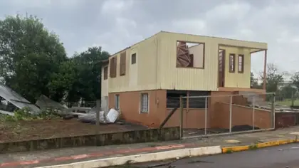 Temporal deixa centenas de imóveis danificados e afeta energia no Norte do RS - Studio TV