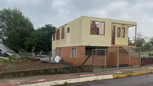 Temporal deixa centenas de imóveis danificados e afeta energia no Norte do RS - Studio TV