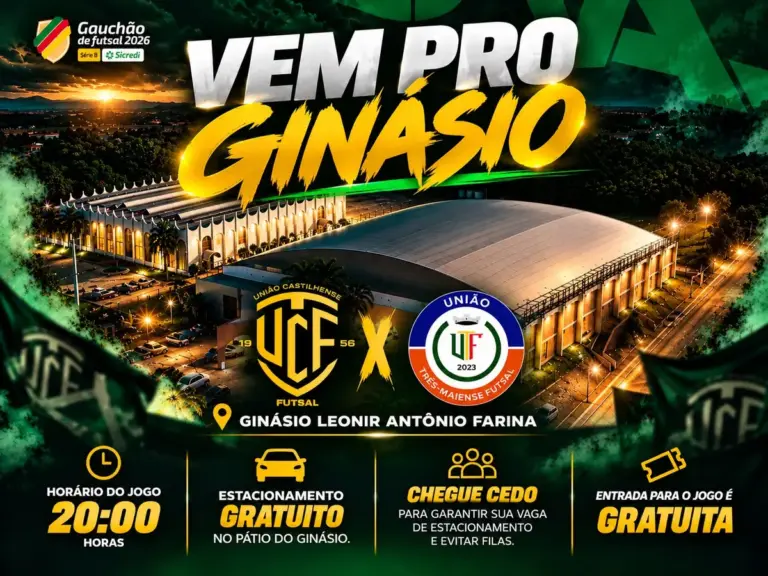 União Castilhense decide vaga neste sábado com entrada gratuita na Femaçã - Studio TV