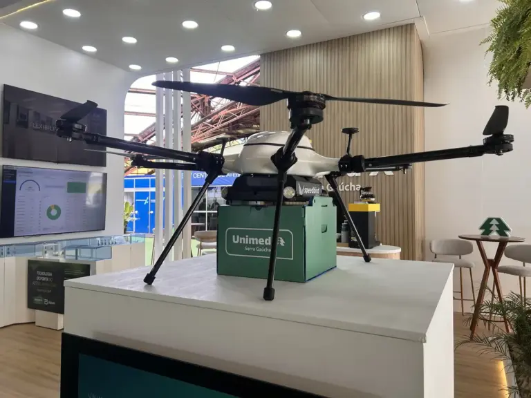 Unimed Serra Gaúcha terá primeiro drone do RS para transporte de exames laboratoriais entre Farroupilha e Caxias do Sul - Studio TV