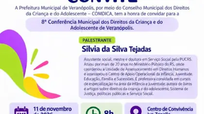 Veranópolis terá conferência sobre direitos da criança e do adolescente em 11 de novembro - Studio TV