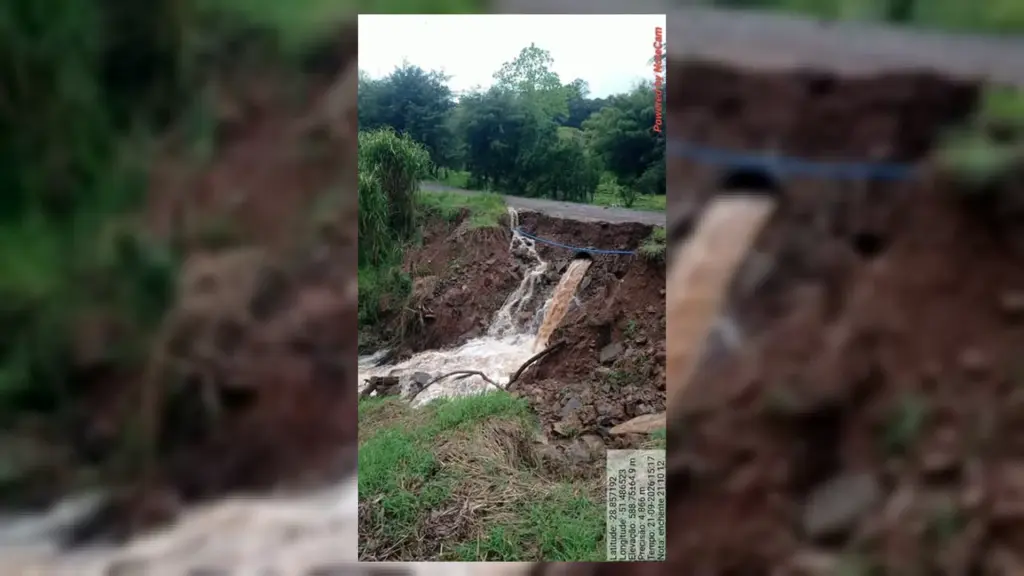 Vila Flores intensifica trabalhos de recuperação após fortes chuvas - Studio TV