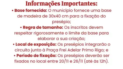 Vila Flores recebe inscrições para circuito natalino de pequenos presépios - Studio TV